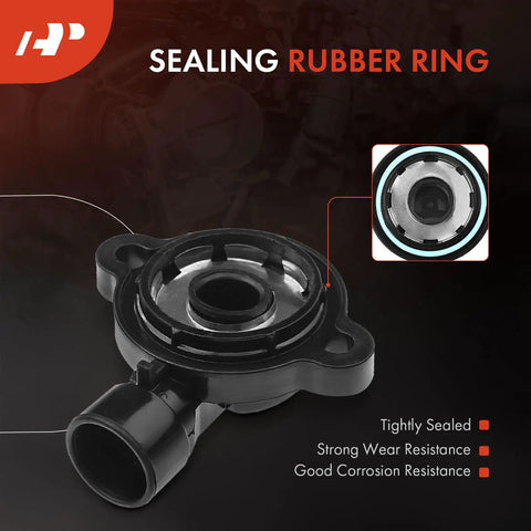 TPS Throttle Position Sensor With 3 Pin Plug For Chevrolet Silverado Suburban Tahoe Impala Camaro Avalanche Astro Blazer Express Venture And More Direct Fit OE Replacement sealing rubber ring