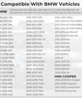 Gas Cap Replacement For BMW Mini Cooper compatibility list for various BMW and Mini models; Premium Fuel Cap Fits 3 4 5 6 7 Series X Line X1 X2 X3 X4 X5 X6 M3 M4 M5 M6 Z4 128i 135i 228i 320i 328i 335i 428i 525i 528i 530i 535i GT 650i 740i 745i 750i Easy Install Quality Tested.