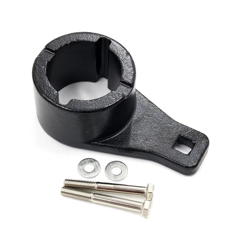 Heavy Duty Crankshaft Damper Pulley Holding Tool For Toyota And Lexus Engines Easy Bolt Removal And Installation Pro Grade Harmonic Balancer Locking Tool with bolts and washers