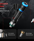 Fuel Injectors Set Of 6 For 3.7L V6 Dodge Jeep Ram Mitsubishi Raider Compatible With Dakota Liberty Grand Cherokee image