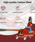 Horizontal Hydraulic Jack Handle 2 Ton Replacement For Automotive Cars With Included Rubber Gloves Compact Portable Tool