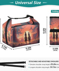 Cowboy Ride Desert Theme Insulated Lunch Bag With High Capacity Tote For Work Picnics And Camping Leakproof Reusable Cooler Bag