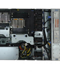 Top view of Dual Intel Xeon Platinum 8256 R440 Rackserver with internal components including cooling, RAM slots, and layout.