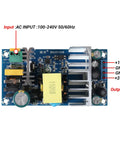 Dual Output Industrial Power Supply Module 24V 4A and 12V 1A Isolated, Wide Input 100-260V AC 50/60Hz circuit board