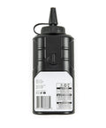 8 Oz Black Chalk Refill For Chalk Reels With Quick Flow Bottle Top, Permanent Marking Chalk For Pros, Non Rolling Bottle Design