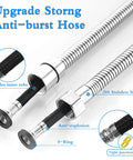 Handheld Bidet Sprayer For Toilet With Adjustable Water Pressure Stainless Steel Hose Attachment detail with features