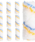Set Of Ten Small Paint Roller Covers Game Changing Flat Head Design Slips Into Tight Corners With Ease Spreads Paint Smooth As Butter.