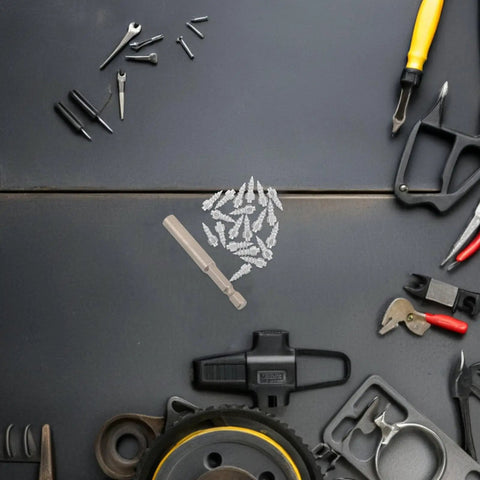 Top Tier 50 Piece Steel Snow Tire Studs Kit For Car Motors Bike Screw In Spike Inserts That Grip Ice Like Crazy And Keep You Safe This Winter Season, with studs and install tool
