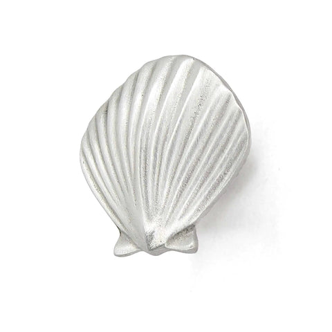 Coastal Seashell Cabinet Knobs Set Of 2 Small Pewter Hardware For Cabinets And Drawers Add Island Vibe And Ocean Charm To Kitchen Bath Or Furniture Decor