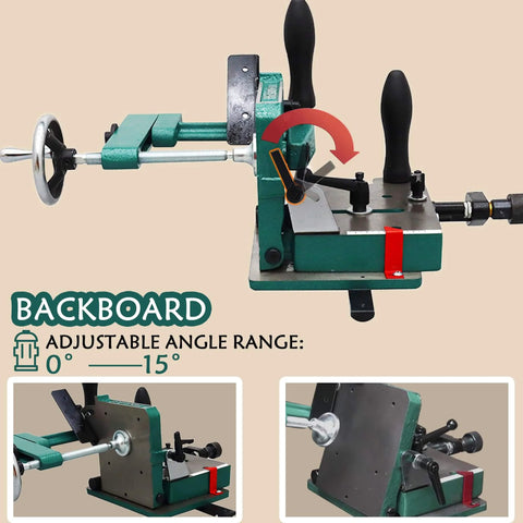 Pro Grade Mortise And Tenon Jig For Table Saw With Quick Tightening Clamp All In One Woodworking Fixture For Tenoners And Clamps Built To Move Quick And Nail Precise Joinery in adjustable angle setup.