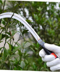 High Carbon Manganese Steel Scythe Mowing Knife With Long Handle Garden Tool rustproof harvesting knife reaping hook in use