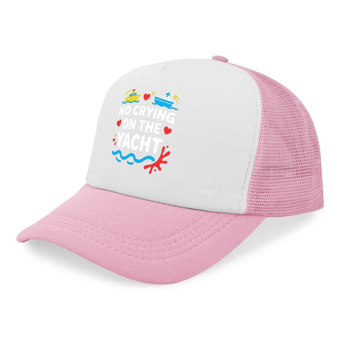 Pink Adjustable Womens Baseball Cap For Everyday Style Colorful Cotton Hat With One Size Fits Most Ready For Beach Or Yacht Vibes