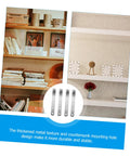 4 Pack Heavy Duty Right Angle Shelf Brackets Outside Corner Wall Mounts Built To Lift Serious Weight Steel L Brackets in use on shelves.