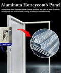Dang Tough Waterproof Steel Access Panel For Interior Walls And Ceilings, Lockable Attic Hatch Cover with smooth aluminum honeycomb structure.