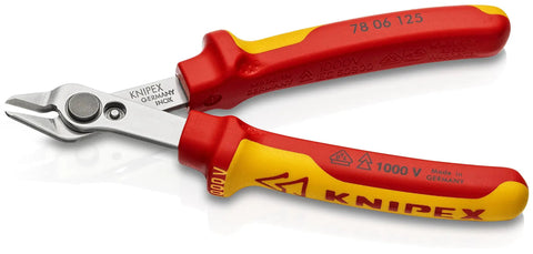 Electronic Precision Cutting Pliers 125 mm VDE Tested for Electronics and Precision Mechanics with ultra-sharp edge