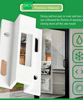 2 Pcs E 2124 Aluminum Sliding Door Keeper Set For Hook Style Latch, Extruded Sliding Patio Door Keeper Replacement