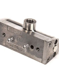 Heavy Duty Spring Hinge Assembly For Commercial Steam Cooking Equipment 9 Inch High 6 Inch Wide 5 Inch Long with steel pivot