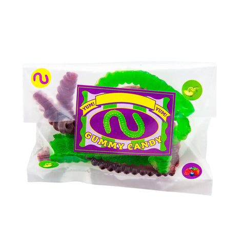 Gross Gummy Candy Lab Worms And Spiders STEM Experiment Kit For Kids Totally Fun Make Creepy Crawly Gummies At Home Two Flavors With Edible Ingredients Learn Chemistry Through Candy Made In USA, bag of gummy worms