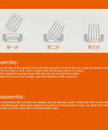 Assembly instructions for 18 Piece Spring Collet Set 3 To 20 mm Carbon Steel CNC Milling Chuck Lathe Accessories.