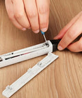 Hands using screwdriver on 3D pen with Replacement 3D Pen Nozzle For Pro 3D Printing Scribbler With Quick Snap In Design No Tools Needed