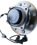 Front Wheel Bearing And Hub Assembly For 2011 To 2019 Chevrolet Sierra 2500 3500 HD Silverado RWD Dual Rear Wheels with wiring.