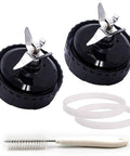 Two Pack Six Fin Extractor Blades Replacement For Ninja 16 Oz Blender Cup Compatible With BL660 BL663 BL663CO BL740 BL770