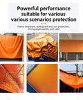 Heavy Duty Welding Blanket Featuring 750 GSM Heat Resistant Fiberglass Build And Fire Retardant Finish protecting surfaces in workshop settings.