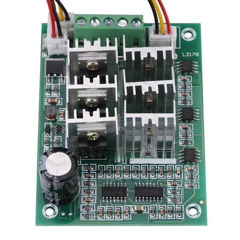 Badass Dc Brushless Motor Speed Controller Delivers Fifteen Amps Of Raw Torque For Smooth Three Phase CW To CCW Switching On Just About Any Rig circuit board with components and heat sinks mounted.