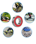 6205 2RS deep groove bearings for skateboards, inline skates, scooters, bicycles, and agricultural machinery.