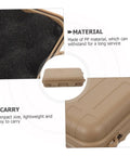 Rugged Survival Storage Box With Shockproof Organizer For Outdoor Tools And Accessories Waterproof Mudproof Case with PP material.