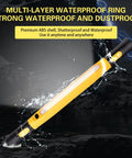 Magnetic LED Work Light Bar With 6000mAh Battery And 3000LM Brightness, Rechargeable Inspection Lamp, IP55 waterproof