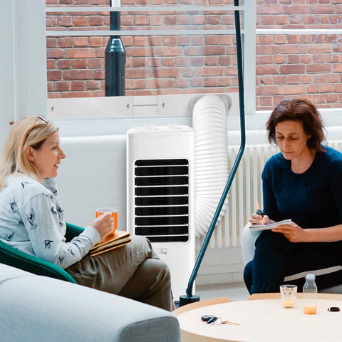 Portable Air Conditioner Window Kit With Universal Seal For Sliding Or Vertical Windows Easy Install Includes 5.9 Inch Exhaust Hose And Adapter