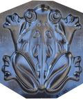 Frog Shaped Concrete Mold For DIY Garden Stepping Stone Pathway Durable ABS Plastic Reusable 14.5 Inch By 13.15 Inch By 1.7 Inch