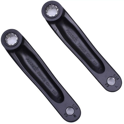 ISIS Crank Arm For Electric Bikes Forged 6061 Alloy Sand Black Finish 127mm 140mm 152mm 160mm 170mm 175mm Compatible With Bosch Gen4 Yamaha PW X3 PW X2 Panasonic GX0 And Other ISIS Mid Drive Motors