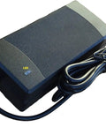 Black AC Power Supply Adapter For M50 88-Key Keyboard Safe With OVP OCP SCP Protection, shown with attached power cord.
