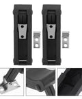 Super Durable Flexible Rubber And Stainless Steel Draw Latch Replacement 2 Pack with concealed install for coolers boats.