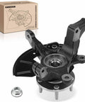 Front Left Steering Knuckle And Wheel Bearing Hub Assembly For Ford Escape 2005 To 2012 Mazda Tribute 2005 2006 2008 2011 Mercury Mariner 2005 To 2011 SUV Driver Side Replacement, steel material