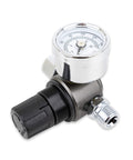 HVLP Spray Gun Air Regulator With Pressure Gauge And Diaphragm Control 0 To 150 PSI Locking Adjustment Knob Analog Gauge Inlet