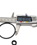 Caliper measuring O-ring from Speedometer Leak Stop Seal Kit For TH400 TH375 TH475 Turbo 400 Transmission Keeps Your Rig Leak Free Stops Seepage In Speedometer Housing With Outer O Ring Gear Seal Retainer Clip For 34 To 39 And 40 To 45 Tooth Gears