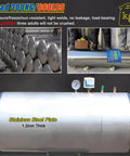 Heavy Duty 30 Gallon Stainless Steel Water Pressure Tank Kit showcasing durability and pressure resistance features.