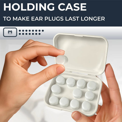 Soft Wax Ear Plugs For Sleep And Swim With 32 dB Noise Reduction, Silicone Gel Cushions, 15 Piece Pack For Travel, Studying, Sleeping, Everyday Quiet Time