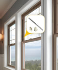 Heavy Duty Aluminum Window Channel Balance for Residential Windows, 29 Inch Length, 9/16 Inch Width, 1/2 Inch Depth, Supports 16-23 Lbs Sash, Top Guide 1-1/4 Inch, Bottom Guide 1 Inch, Replacement Window Hardware installed in a double-hung window