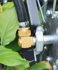 Garden Hose Reel Swivel Elbow Connector Replacement Part With Brass Construction Includes Washers Sealing Rings And Tape For Easy Install Durable Leak Free Hose Reel Accessory on hose reel connection