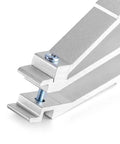 Heavy Duty Cage Nut Installer And Remover For 19 Inch 10 Inch Server Racks showing durable aluminum jaw with screw for precise alignment.