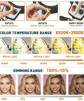 Helping Hands Soldering Station With Silicone Mat features stepless dimming and color temperature adjustment from 8500K to 2500K