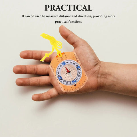 Pocket Hiking Compass For Outdoors A Must Have Navigator With High Precision Dial And Lanyard For Backpacking And Camping