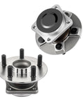Two Pack Rear Wheel Bearing And Hub Assembly For Toyota Celica 2000 2005, Corolla 2003 2008, Matrix 2003 2008 And Pontiac Vibe 2003 2008 With Five Lug Front Wheel Drive Non ABS