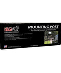 Packaging for Powder Coated Black Keypad Mounting Post for Gate Opener System, 22 Inch Aluminum for FM137 and FM136