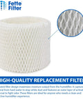 WF2 Compatible Humidifier Filter Replacement Set For Protec Kaz And Vicks Starry Night Humidifiers showing wick mesh pattern