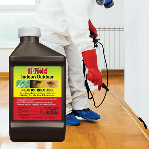 Indoor Outdoor Broad Use Insecticide 32 Oz Controls Ticks Mosquitoes Termites Fleas Cockroaches And More For Trees